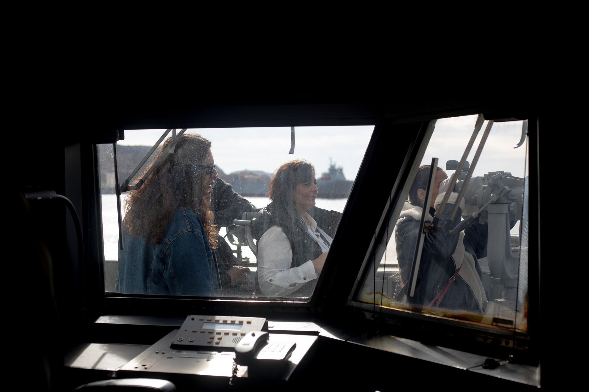 La primera jornada de puertas abiertas en la fragata 'Almirante Juan de Birbón', en imágenes
