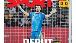 Esta es la portada de SPORT de hoy miércoles, 1 de abril de 2026