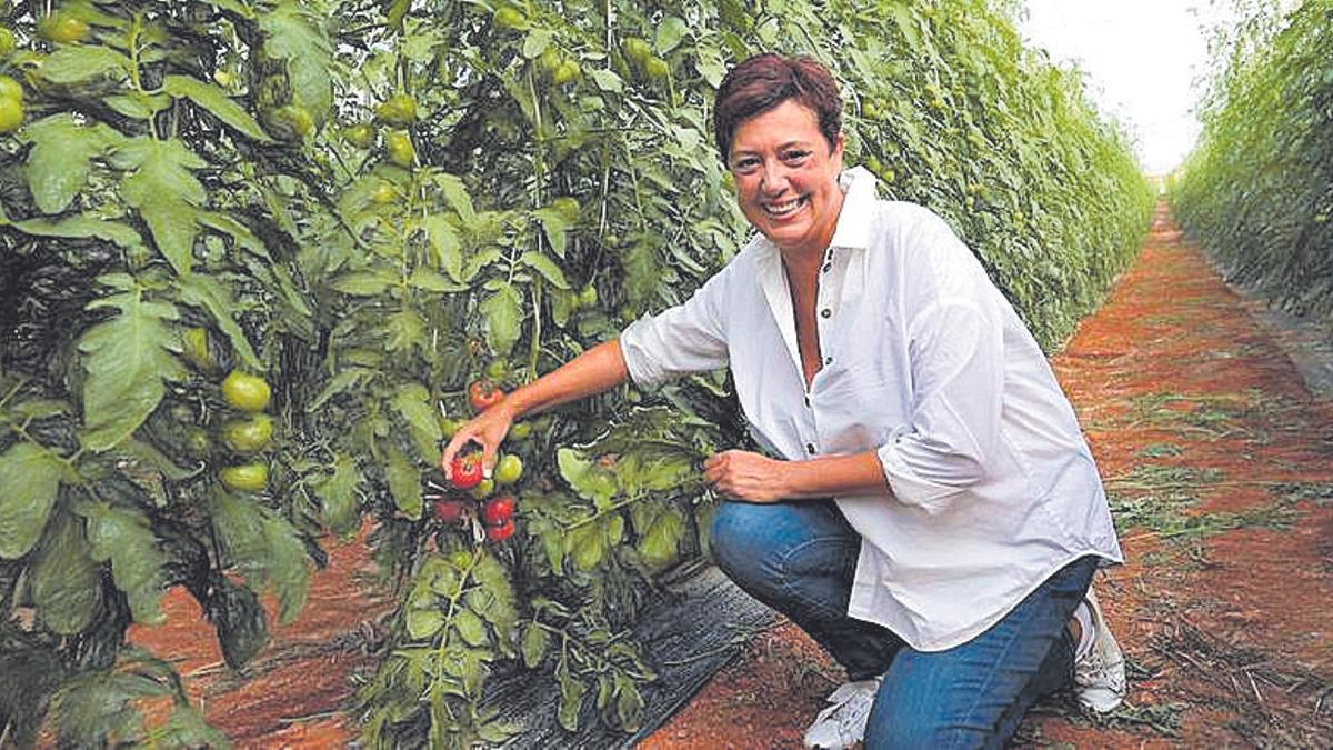 La presidenta de Agromallorca, Isabel Vicens.