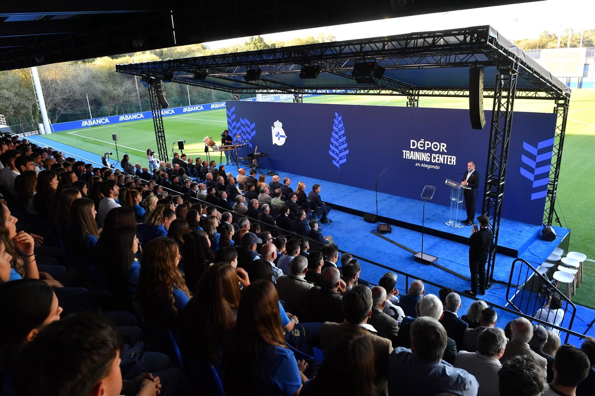 Acto de presentación del nuevo Abegondo