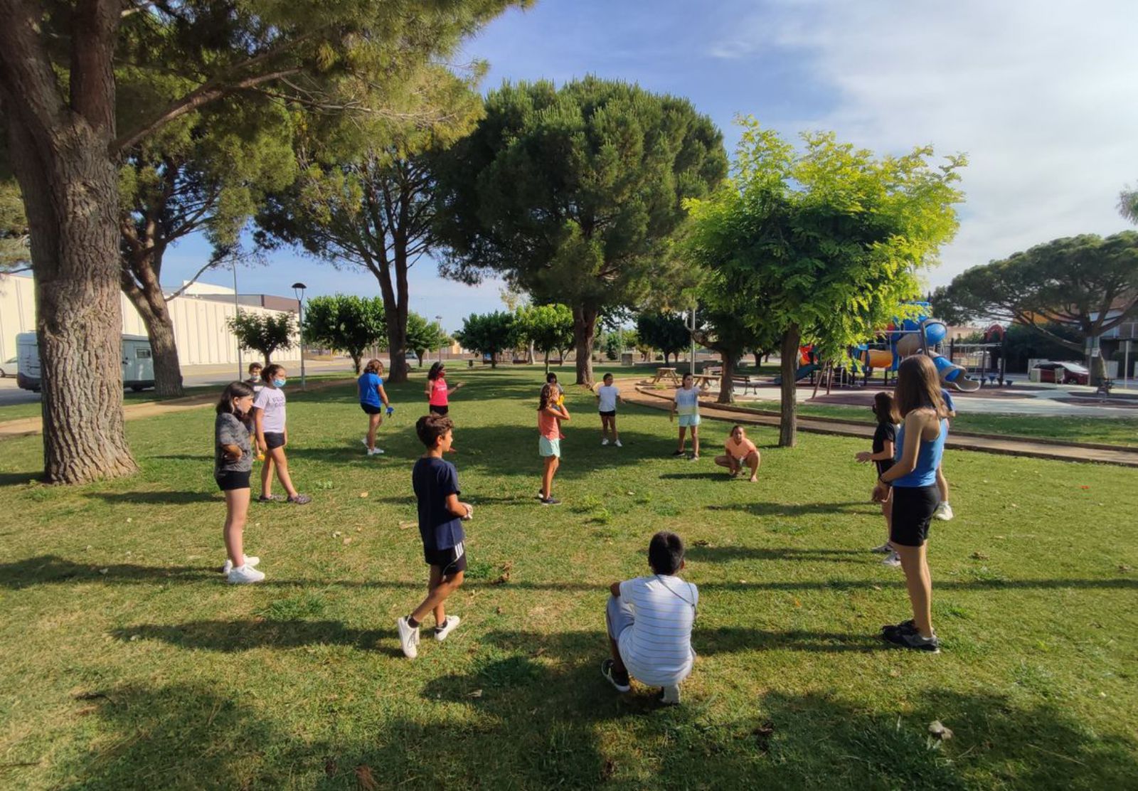 El parc també serveix d’escenari del Casal 