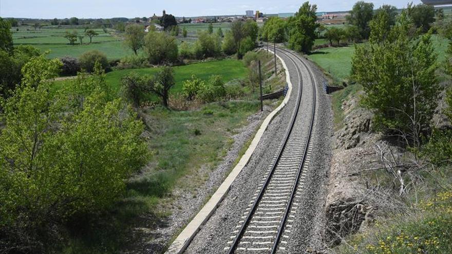 El Adif licita 32,1 millones en obras en el tramo Sagunto-Zaragoza