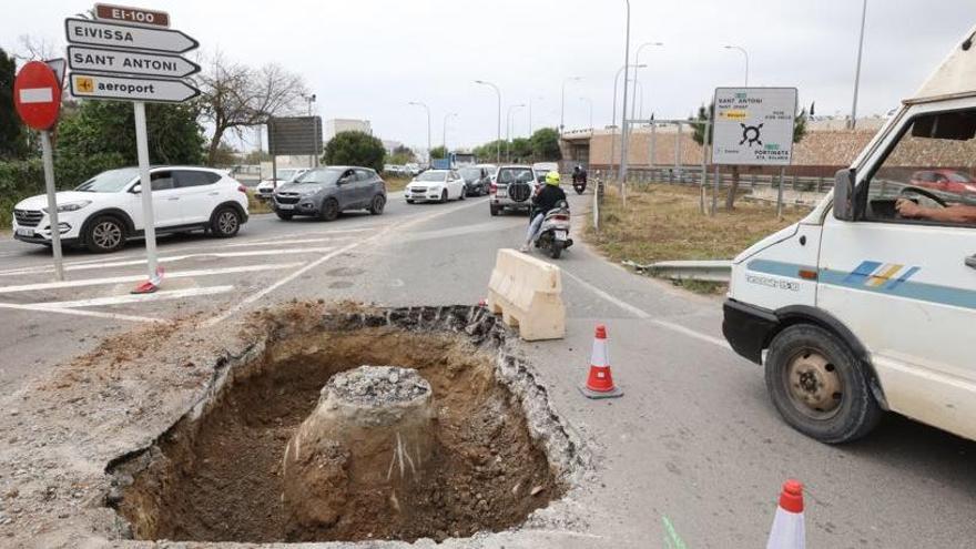 Obras este sábado en la travesía de Jesús.