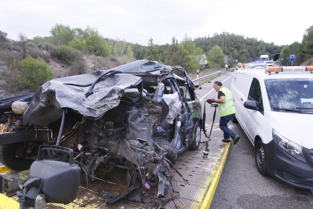 Accident de trànsit mortal a la variant de Girona