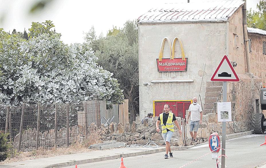 Adam Sandler rueda bajo la nieve en Pollença