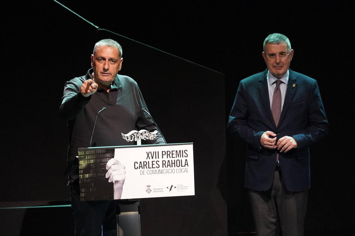 Les fotos dels XVII premis Carles Rahola de Comunicació Local