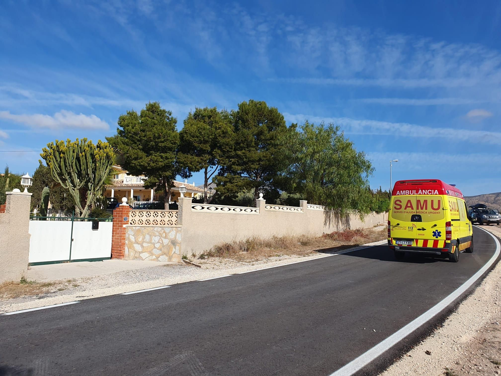 Tiroteo en Alicante: un hombre se atrinchera con una escopeta en un chalet de El Moralet y deja heridos a cinco guardias civiles