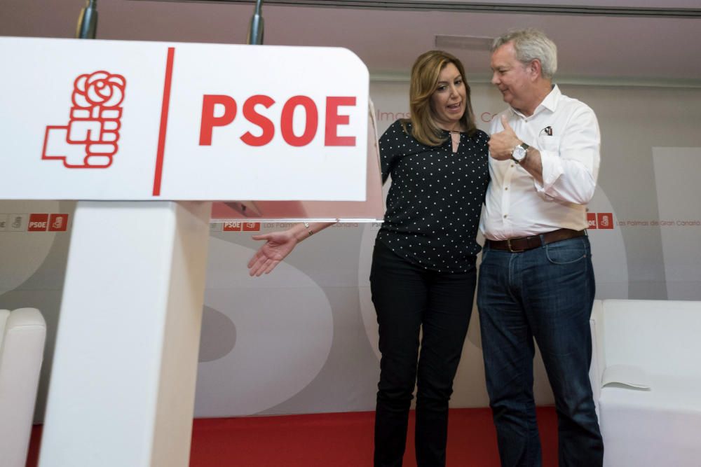 SUSANA DÍAZ EN ACTO CON AFILIADOS EN LAS PALMAS ...