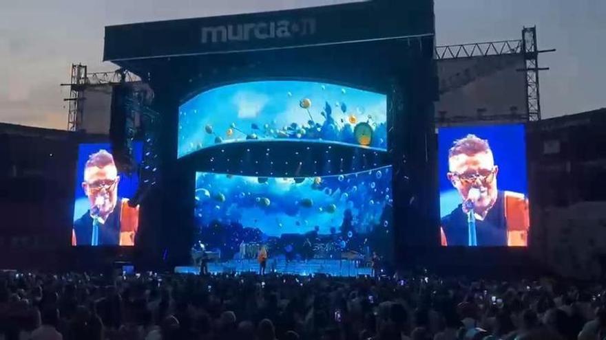 Concierto de Alejandro Sanz en la Plaza de Toros de Murcia