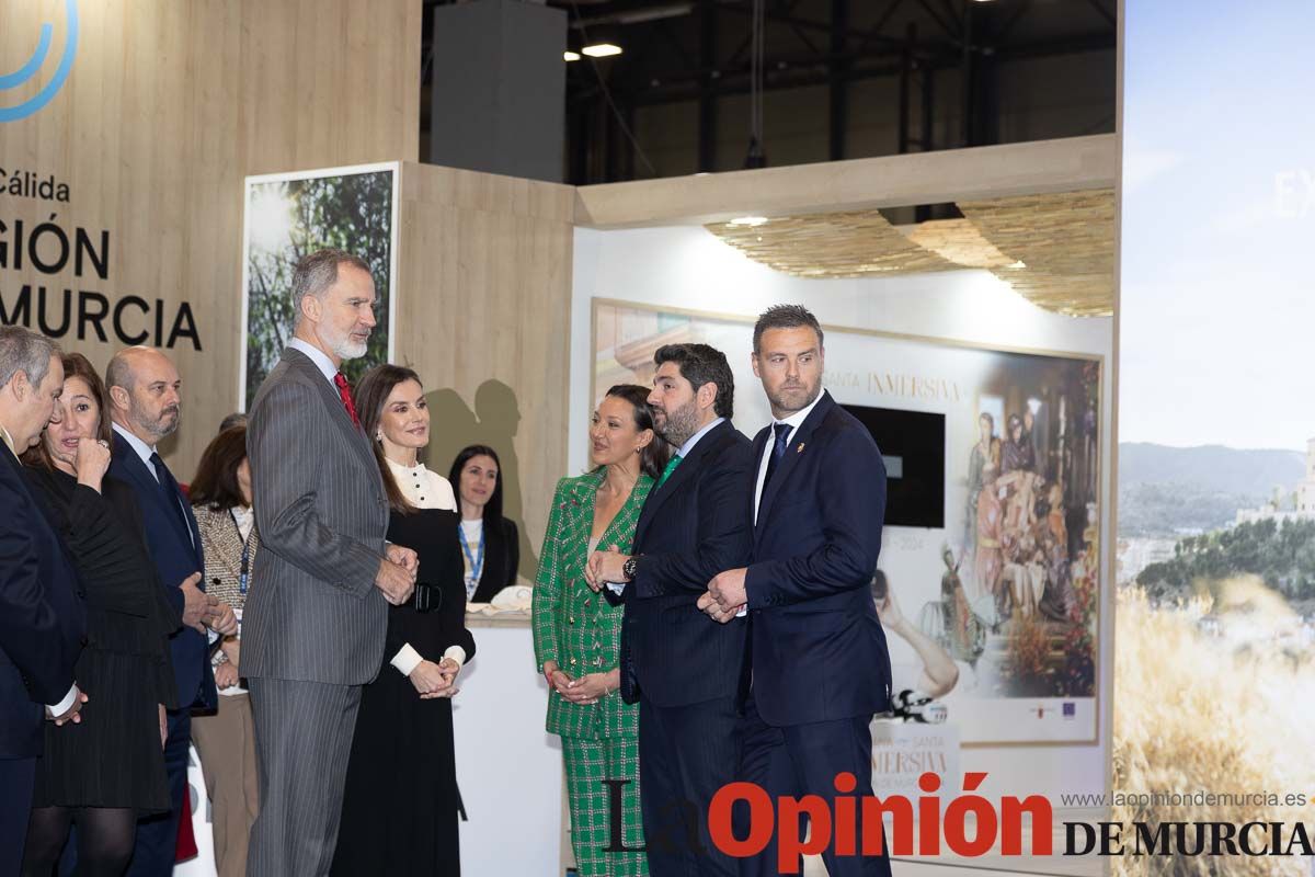 Así ha sido el primer día en el stand de la Región de Murcia en la Feria de Fitur