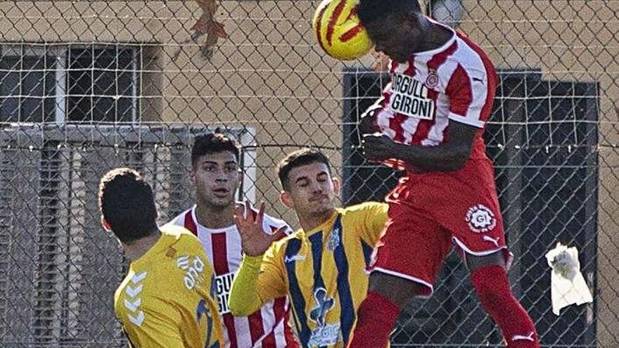 Girona B i Palamós, en acció.