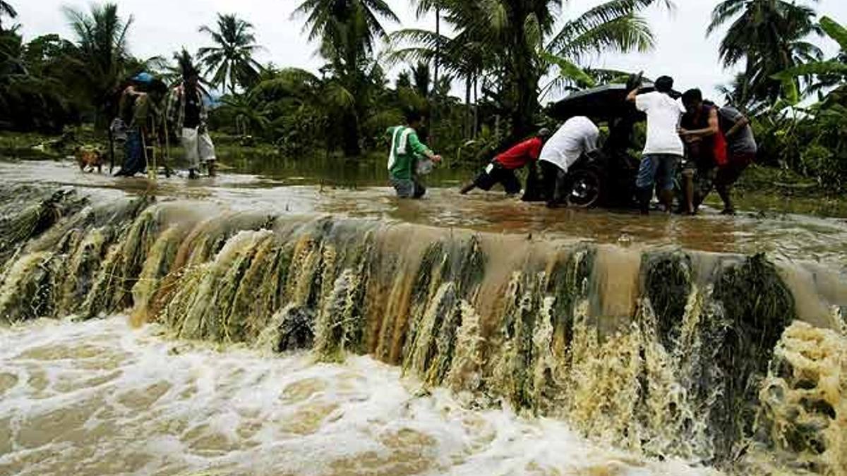 Inundaciones en Filipinas.