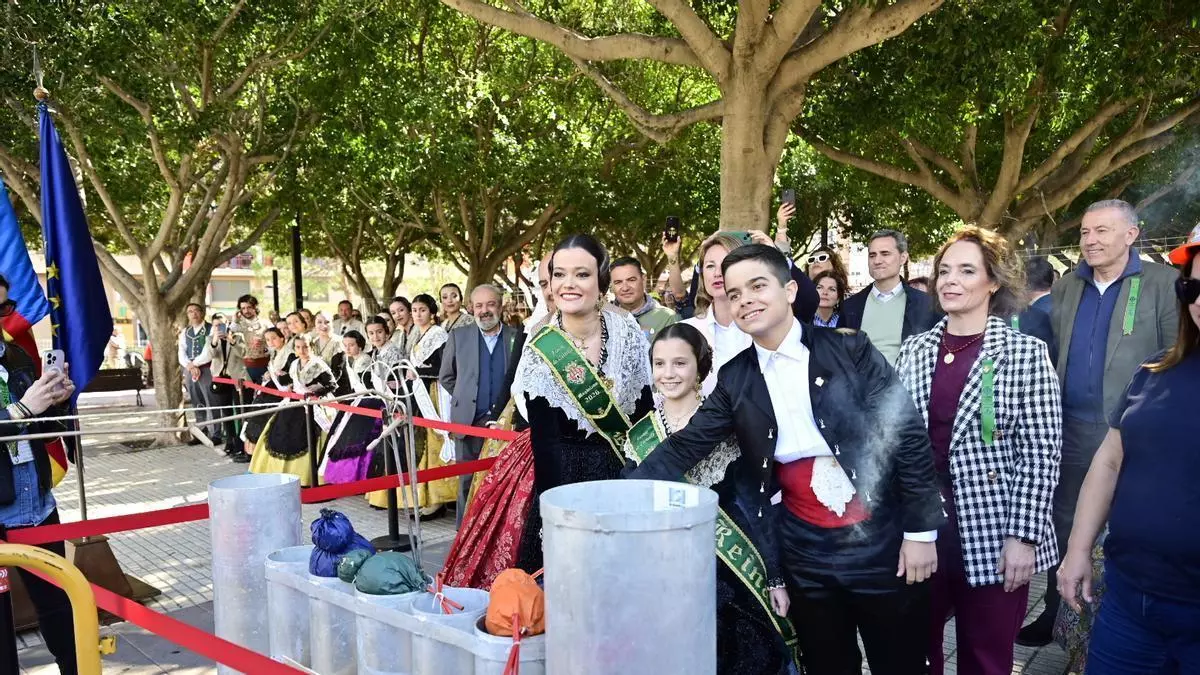 La Pirotecnia Valenciana conquista Castelló en la segunda 'mascletà' de Magdalena