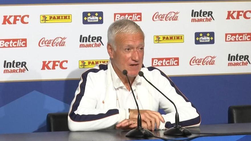 Deschamps: "Mbappé está en plena forma"