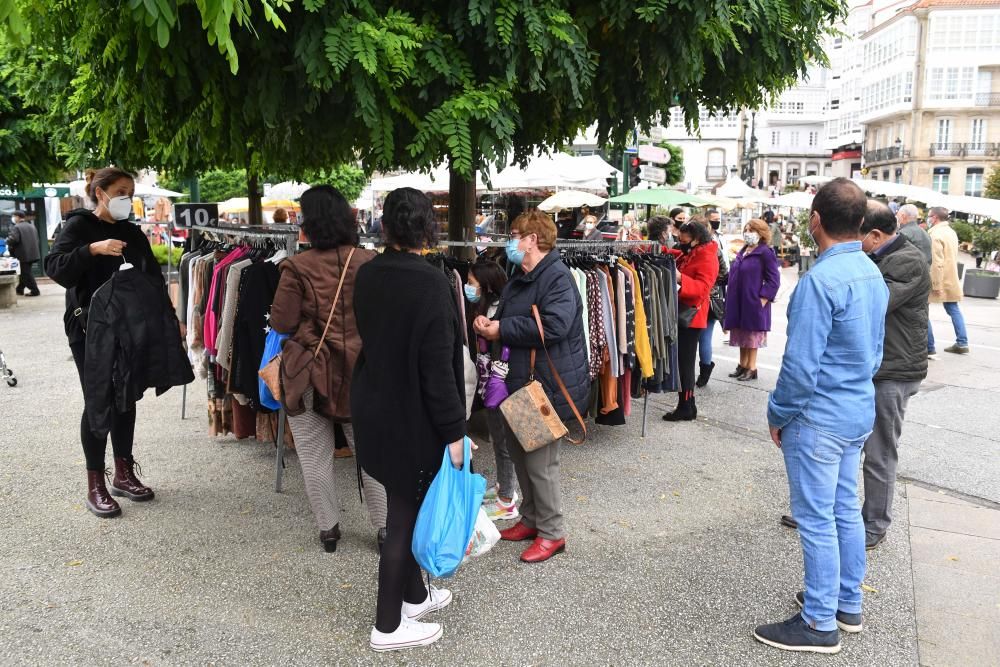 La pandemia puede con la feria de Betanzos