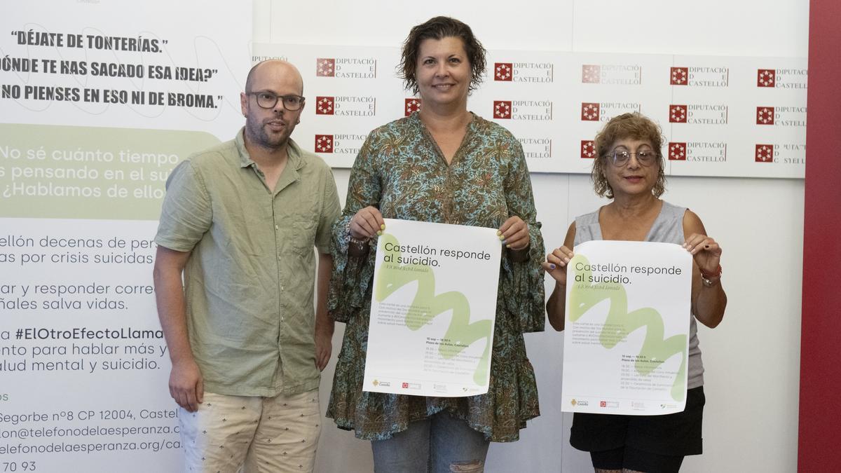 La Diputación ha acogido la presentación de la jornada centrada en la prevención del suicidio