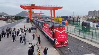 China celebra la década de expansión con los trenes de carga China-Europa