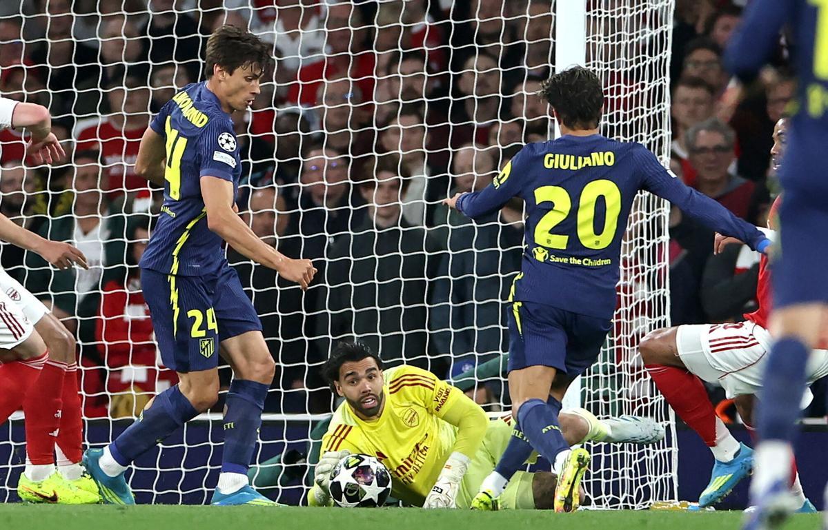 Champions League, semifinales: Arsenal - Atlético de Madrid, en imágenes.