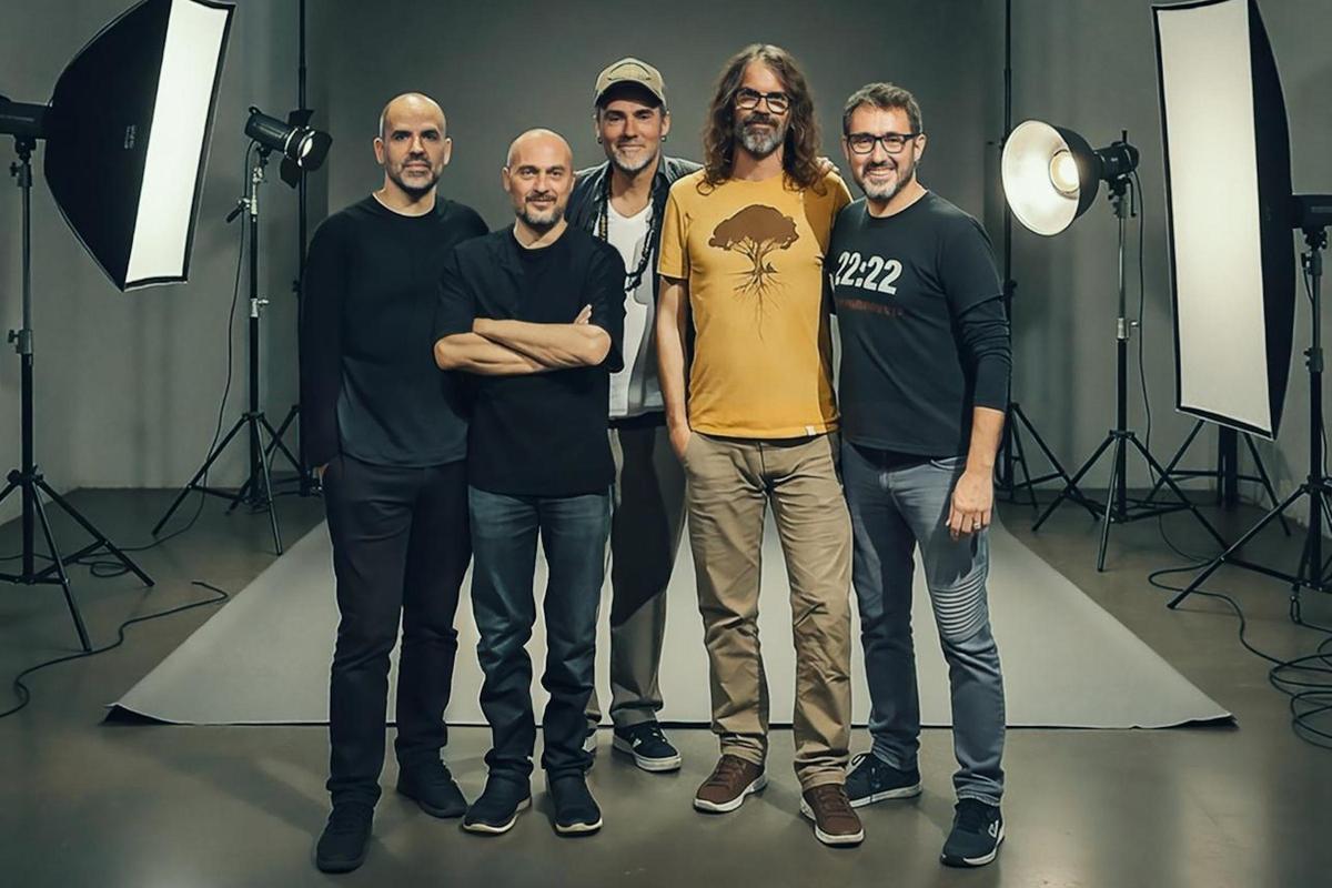 El grup Gossos en una fotografia .