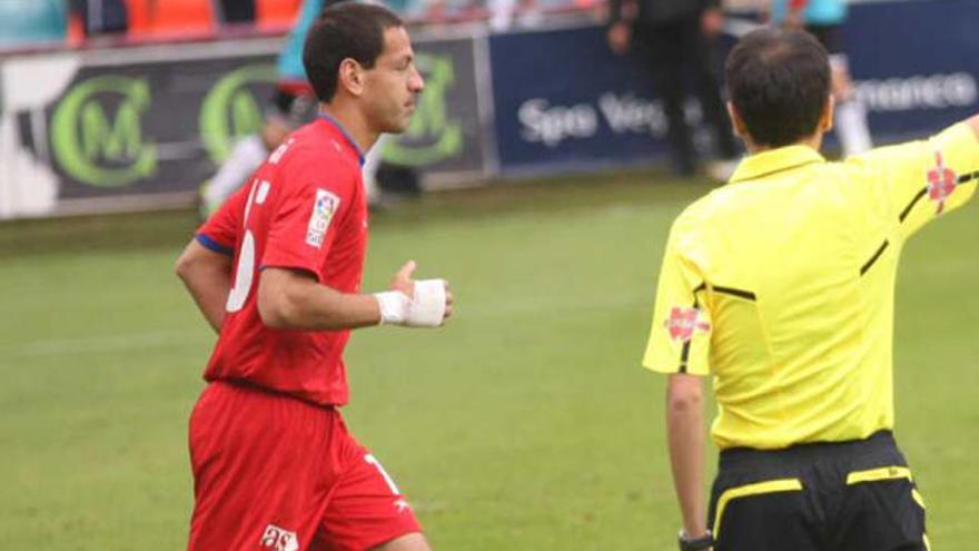 Acciari, el sábado, durante el partido en Salamanca.