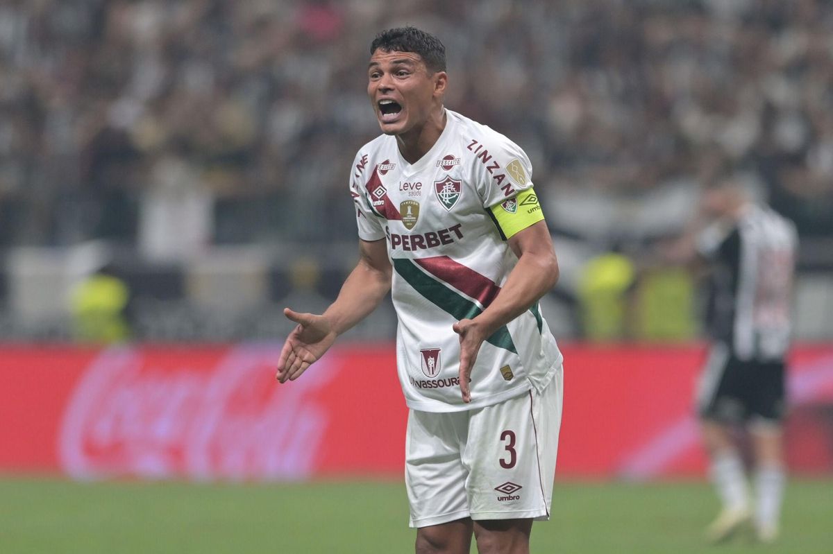 Thiago Silva, captain of Fluminense, who will look for the quarterfinals before Inter Milan.