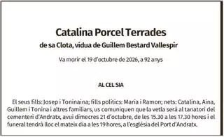 Catalina Porcel Terrades
