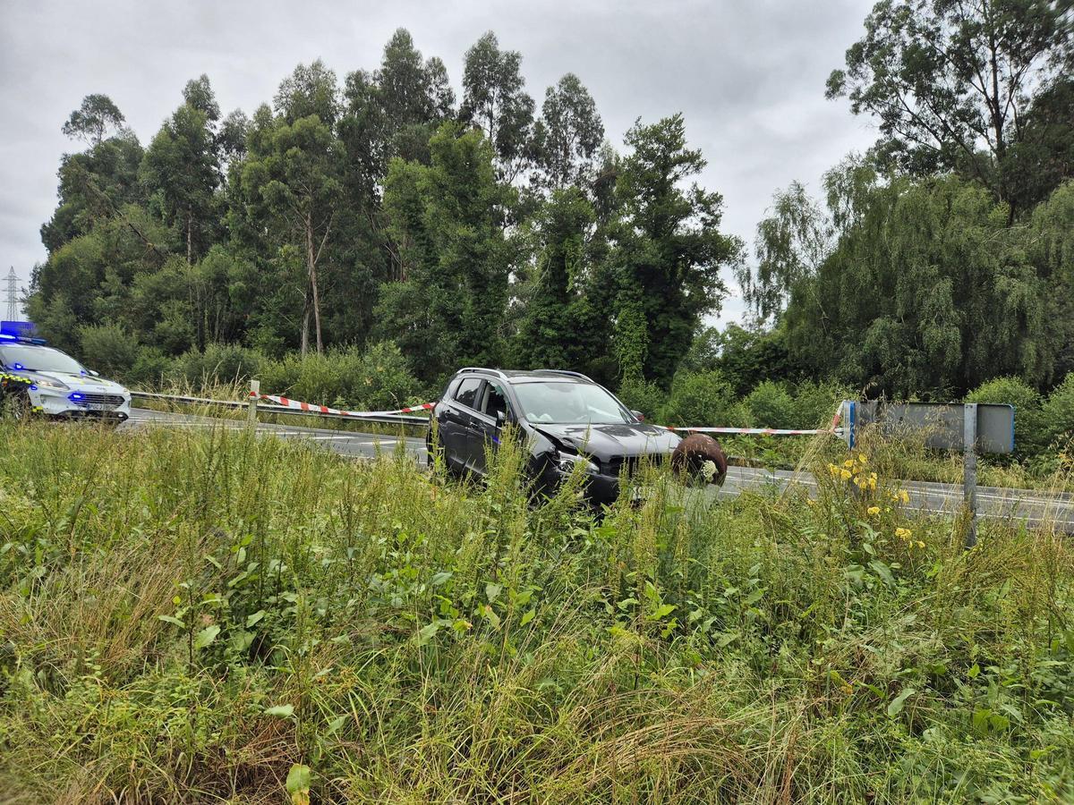 Accidente en Paderne.