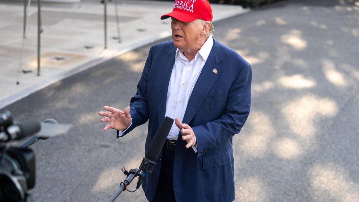 Donald Trump, presidente de Estados Unidos.