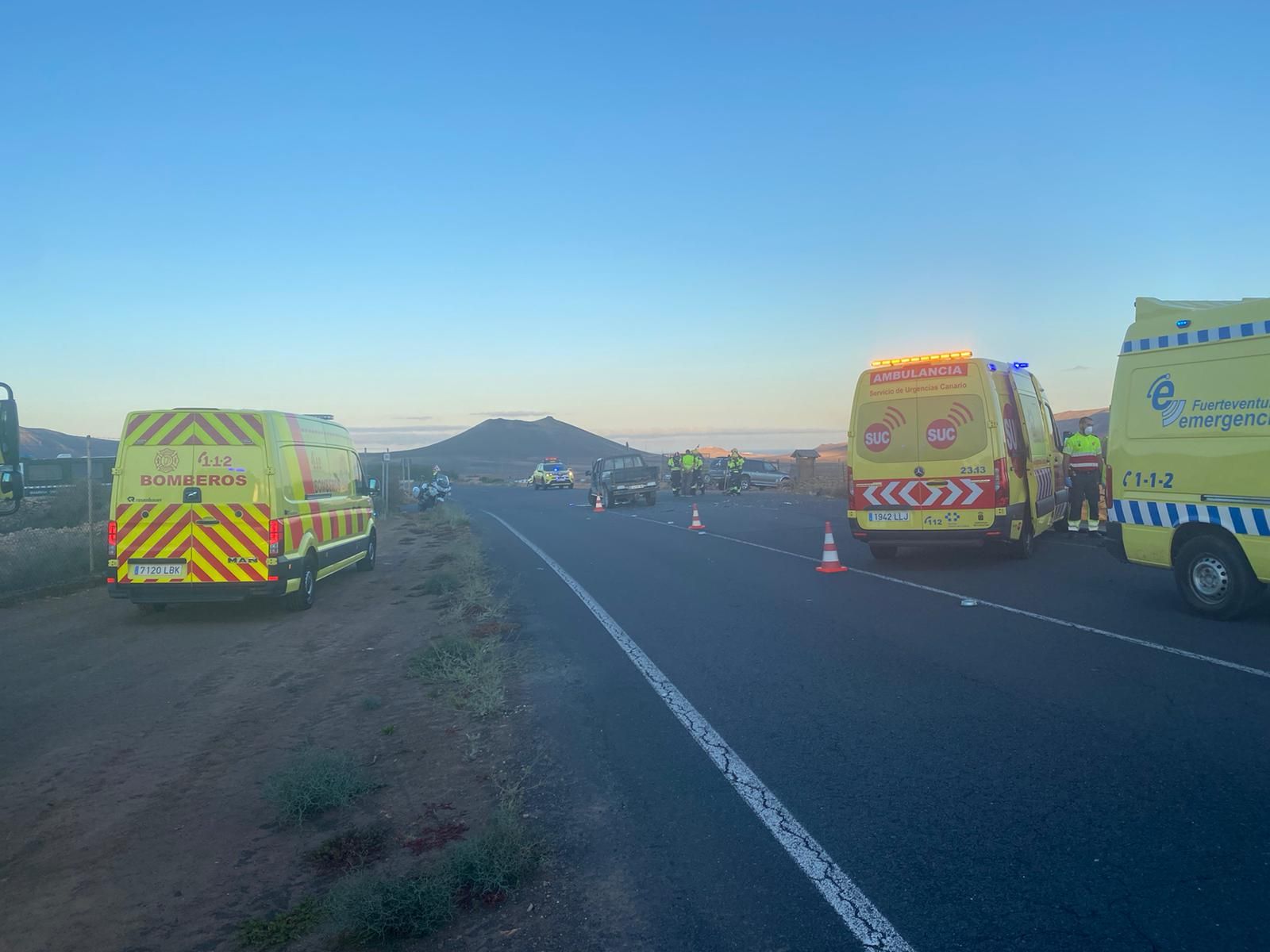 Herido grave un niño de seis años en Fuerteventura