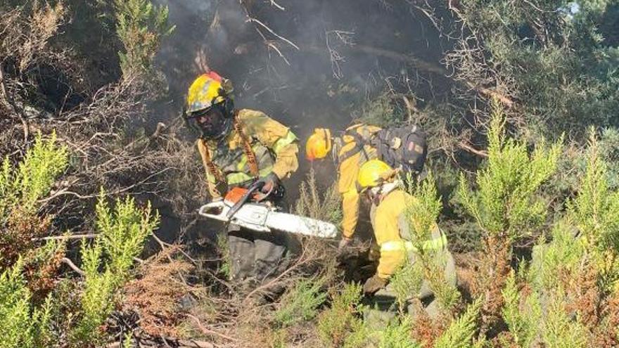 Activos un incendio en Villarejo del Valle (Ávila) y otro en Herrera de Duero (Valladolid)