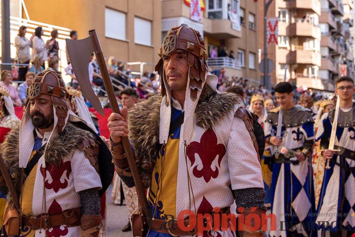 Procesión de subida a la Basílica en las Fiestas de Caravaca (Bando Cristiano)