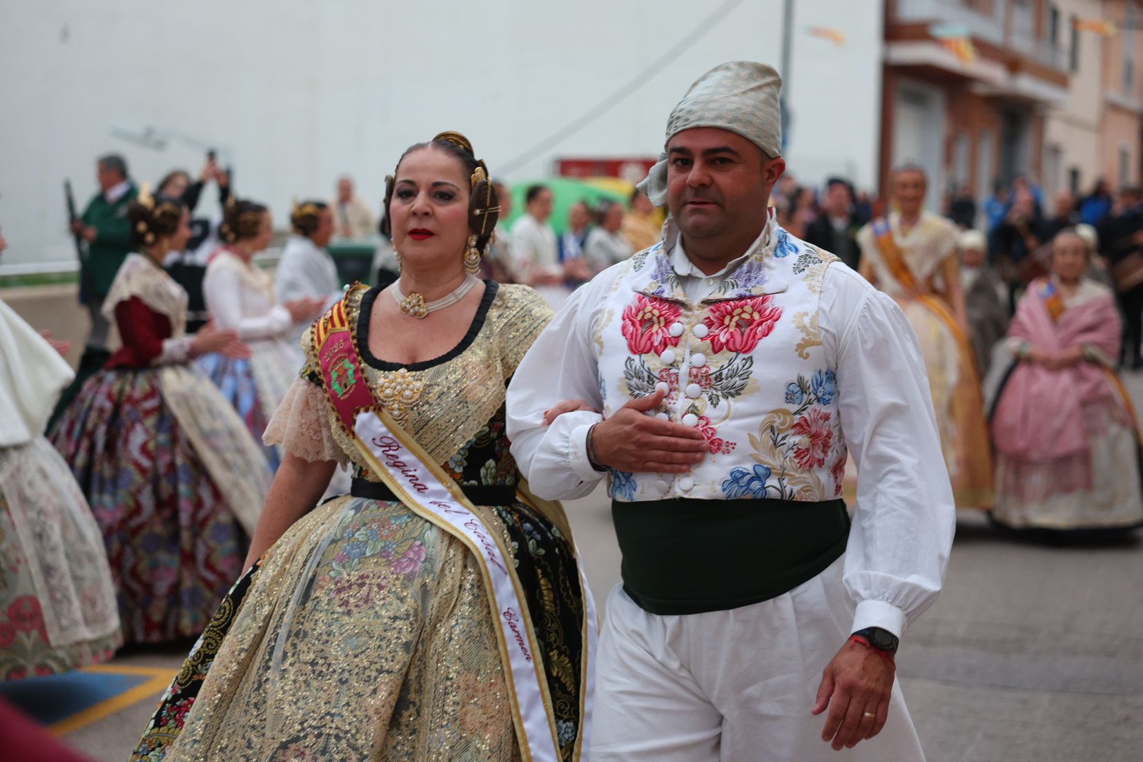 Montroi y su falla reciben a Berta y Lucía