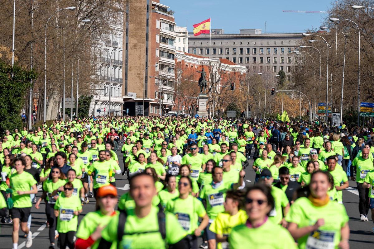 Archivo - Archivo.- Carrera Madrid en Marcha Contra el Cáncer