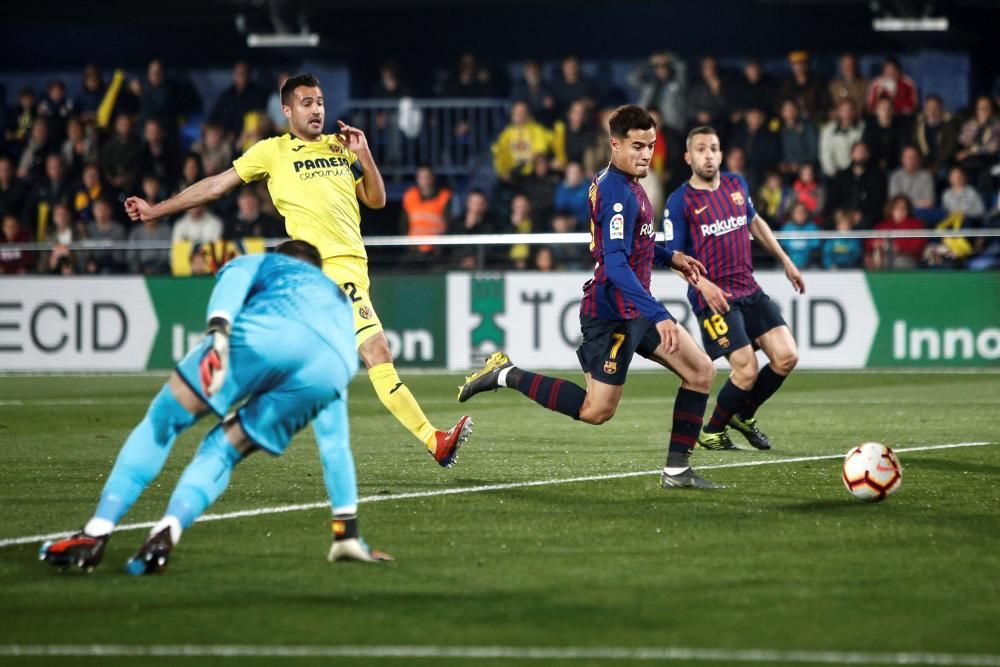 Las imágenes del Villarreal-Barcelona