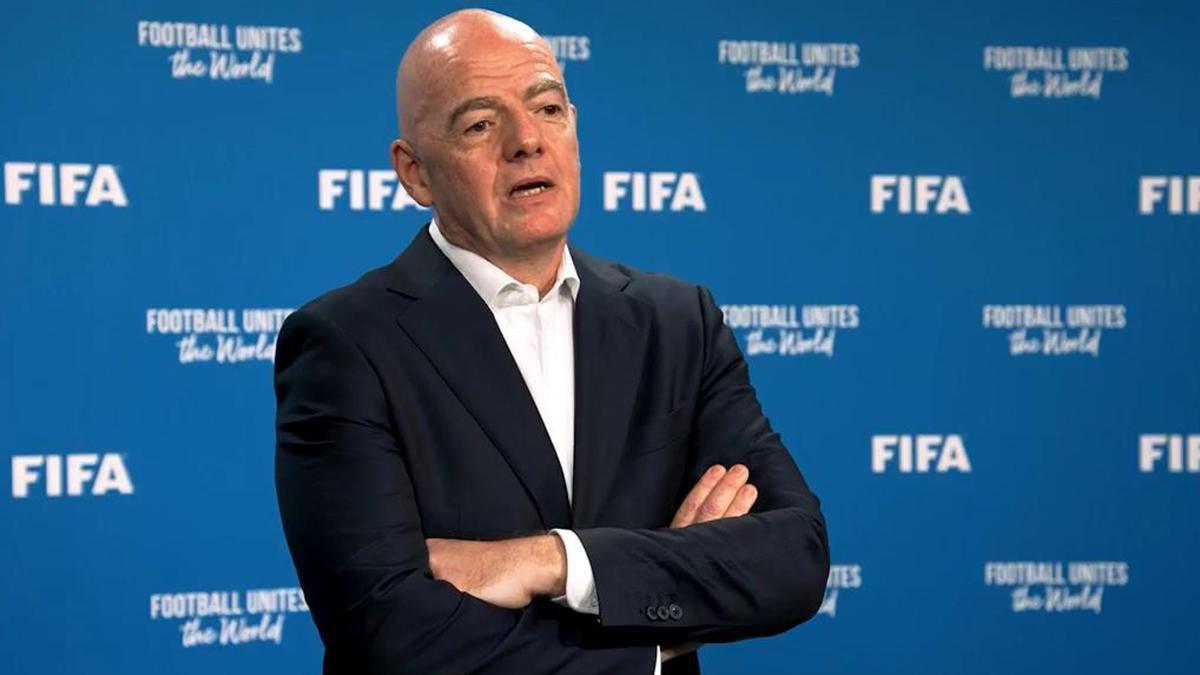 Gianni Infantino, presidente de la FIFA.