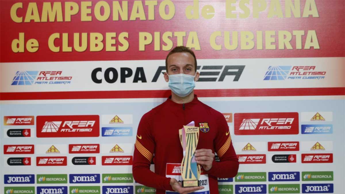 El Barça vuelve a ganar en el Campeonato de España de clubes en pista cubierta