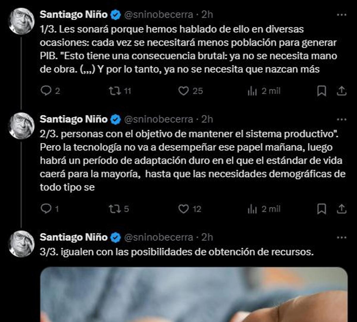Publicación de Santiago Niño-Becerra.