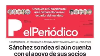 La portada de EL PERIÓDICO del 16 de junio de 2025