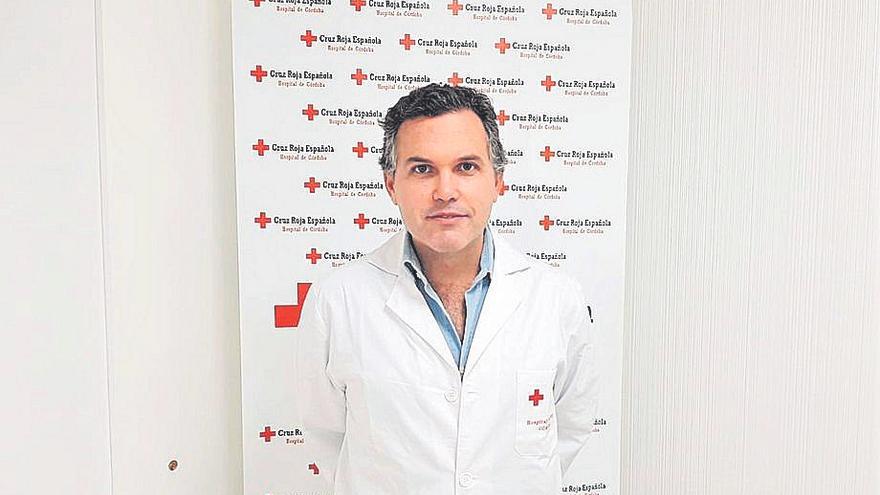 Javier Redel, neumólogo del hospital Cruz Roja.