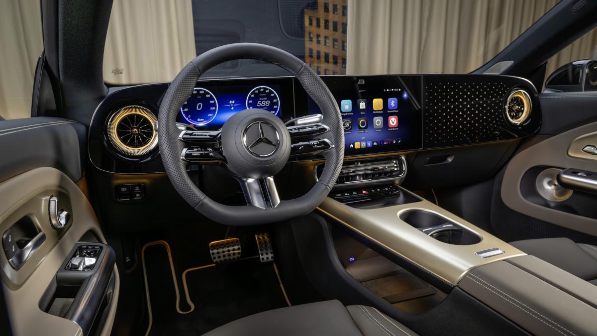 Interior del Mercedes-Benz CLA
