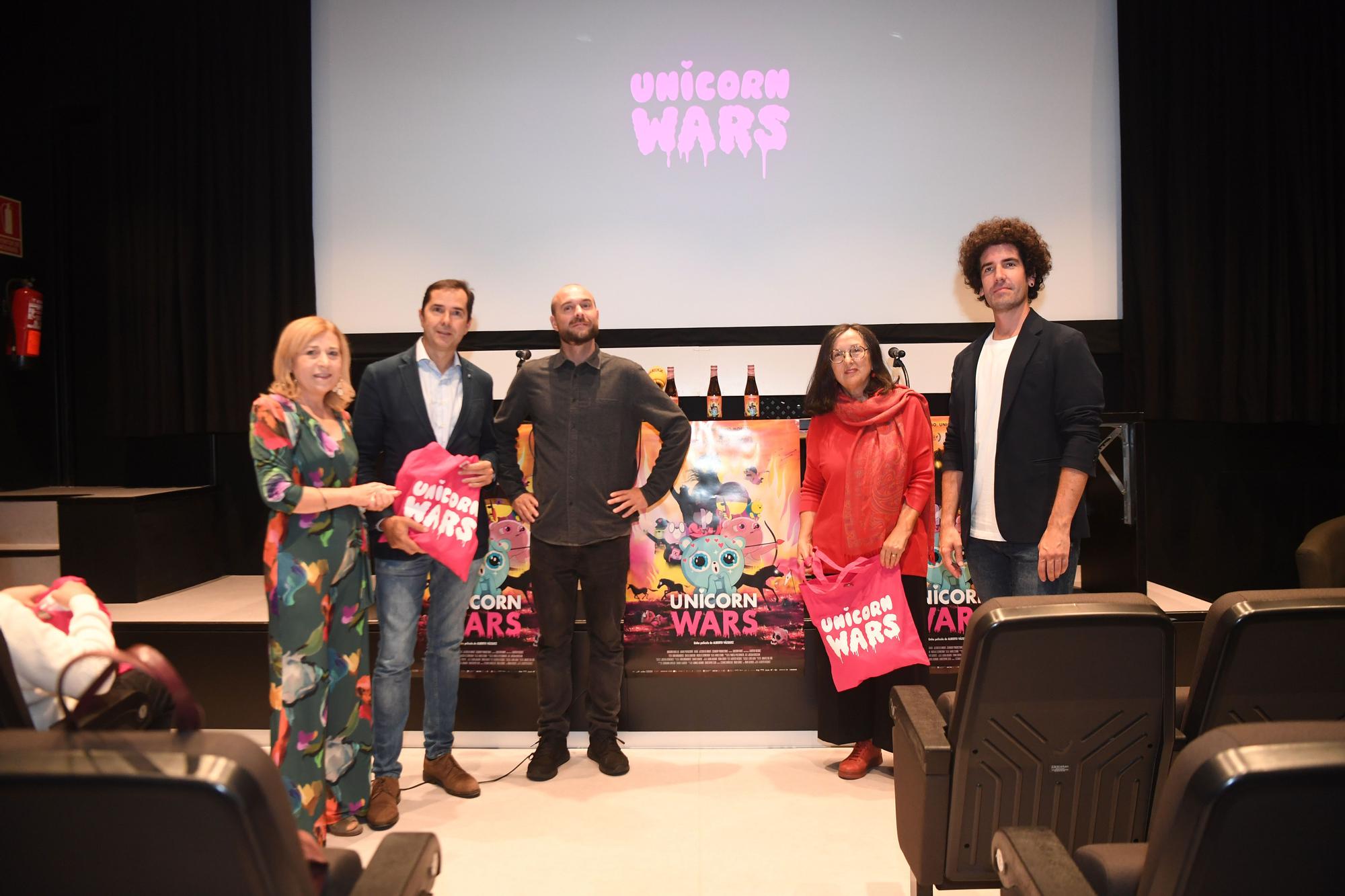 Presentación de 'Unicorn Wars' en la Filmoteca de Galicia