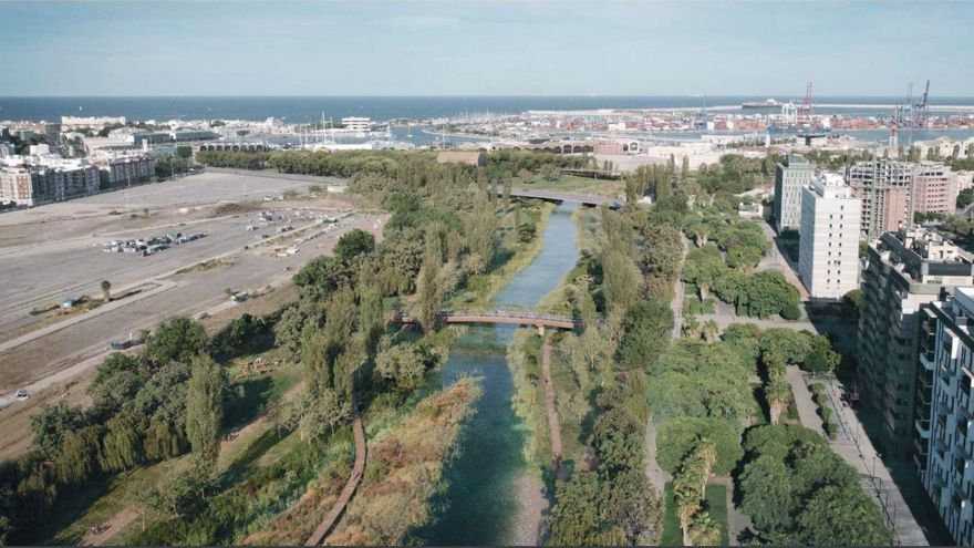 El Jardí del Túria acabarà en un gran bosc urbà i una platja fluvial