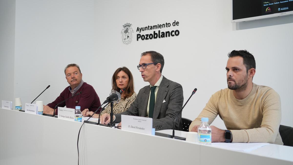 Presentación de la campaña comercial de Navidad de Pozoblanco.