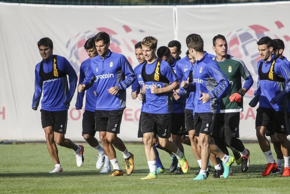 Entrenamiento del Real Oviedo