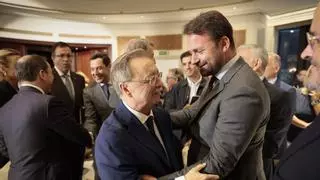 Álvaro Queipo arropa al presidente de Ceuta en Madrid: "Me ha dicho que está triste, como su ciudad"