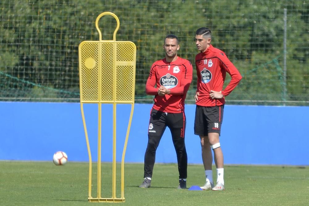 Entrenamiento y lista antes de medirse al Córdoba