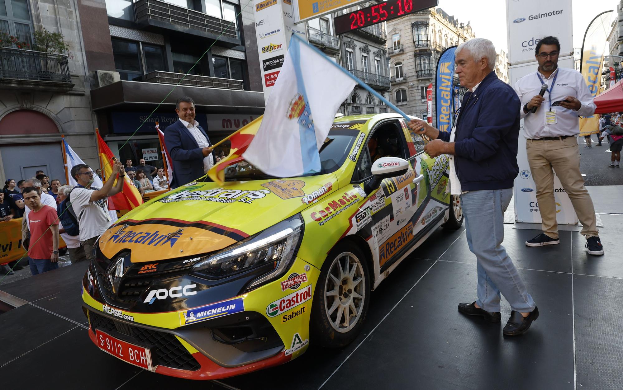 La fiebre del Rallye Recalvi Rías Baixas rompe los termómetros