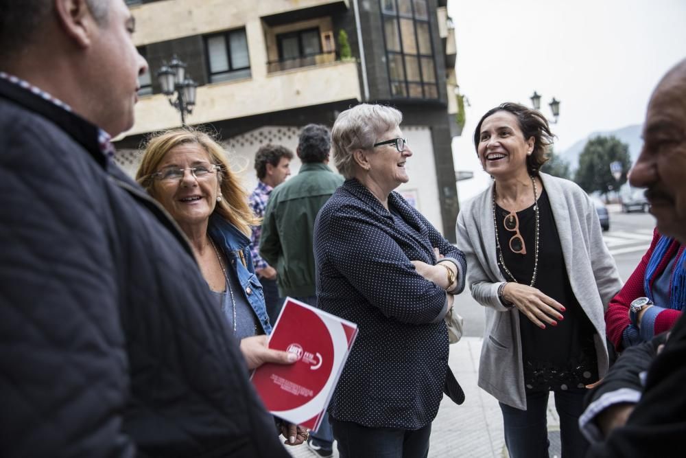 Reunión de cuadros del PSOE en la sede de la FSA en Oviedo