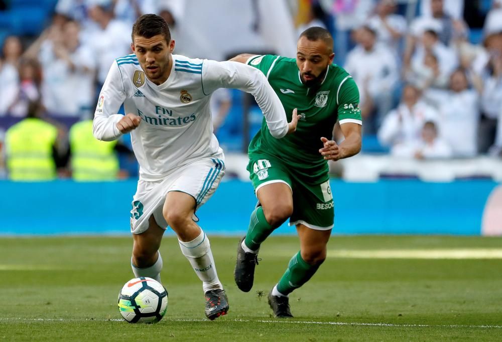 Imágenes del partido entre Real Madrid - Leganés