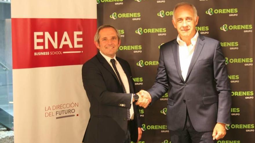 ENAE Business School y Grupo Orenes estrechan lazos